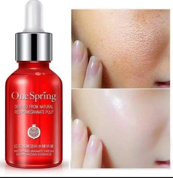 One Spring Red Pomegranate Fresh Moisturizing Essence - 4